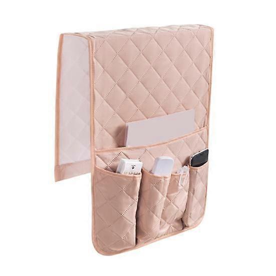 ספה מארגן משענת יד מחזיק שלט רחוק עם כיסים תאים מרובים קל להתקנה כורסא שקית אחסון קאדי