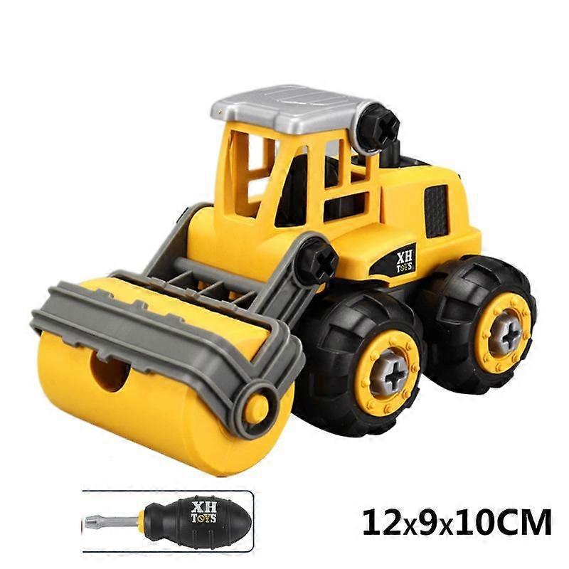 (חבילה אחת) הרכבת פאזל DIY צעצועי רכב ניתנים להסרה לילדים (110 גליל ניתן להסרה, שלח מברג)