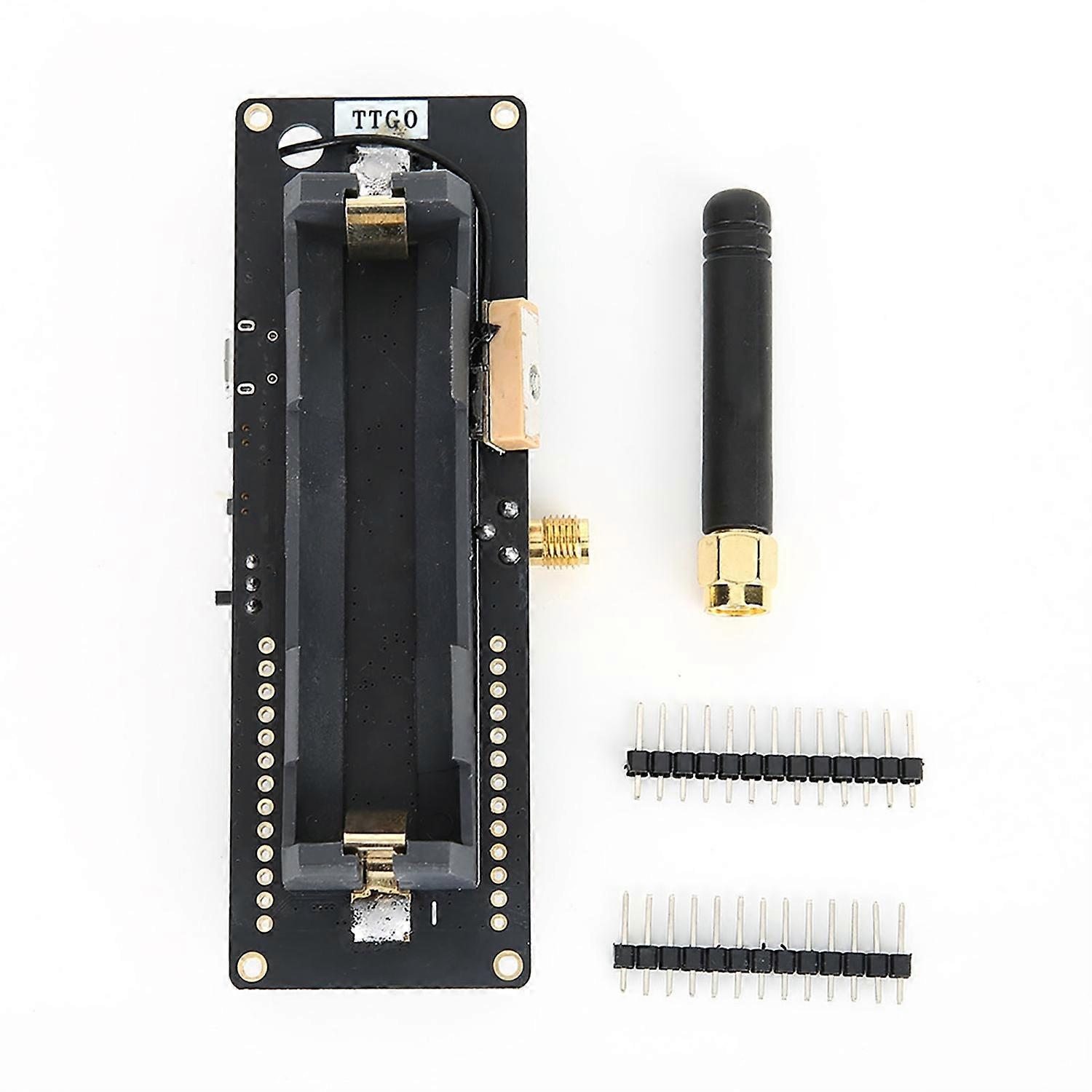 For LILYGO T‑Beam ESP32 LoRa 433Mhz Wireless REV1 WiFi GPS Module Board With Battery Base