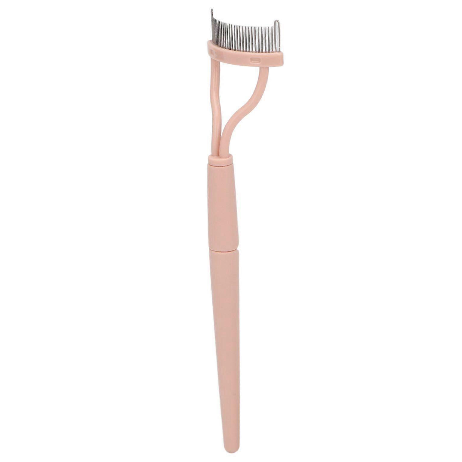 Stainless Steel Half Arc Eyelash Separator Brush