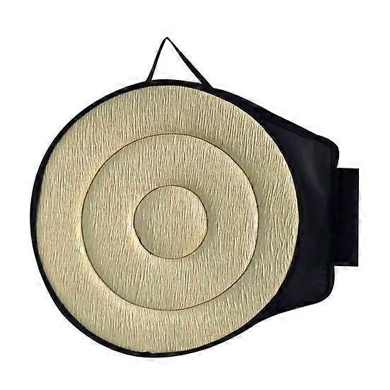 360-Degree Swivel Seat Cushion Wear Resistant Breathable Fabric Non-Slip Auto Round Rotary Chair Cushion Car Seat Pad