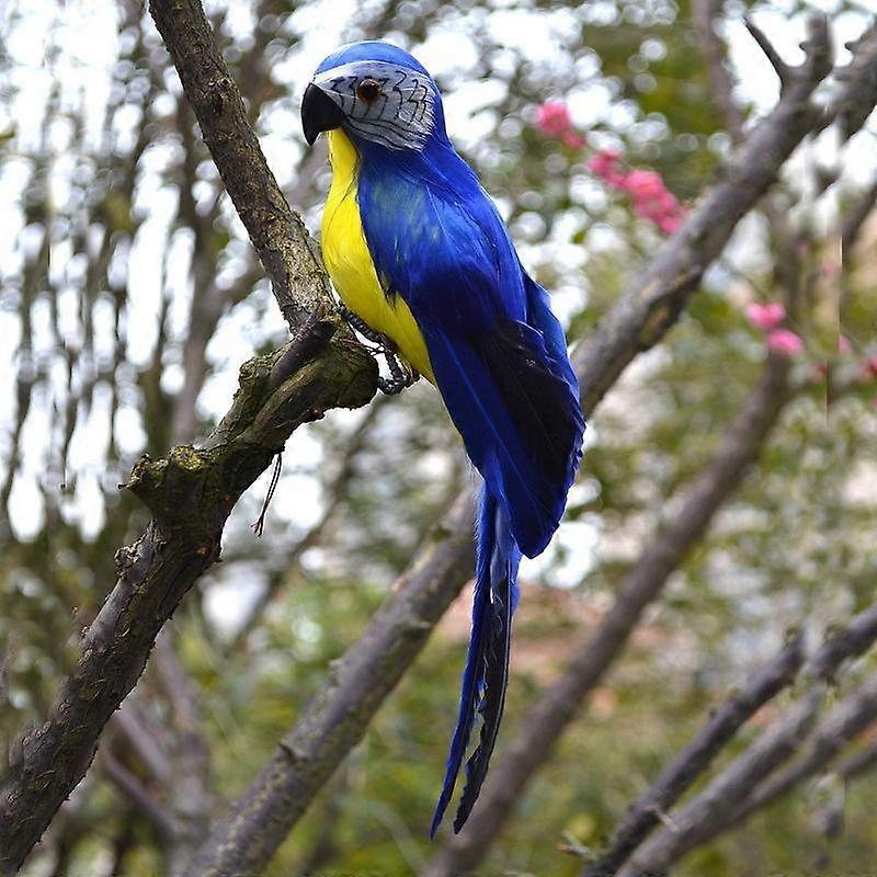 25cm Artificial Parrots in 6 Colors for Yard Decor
