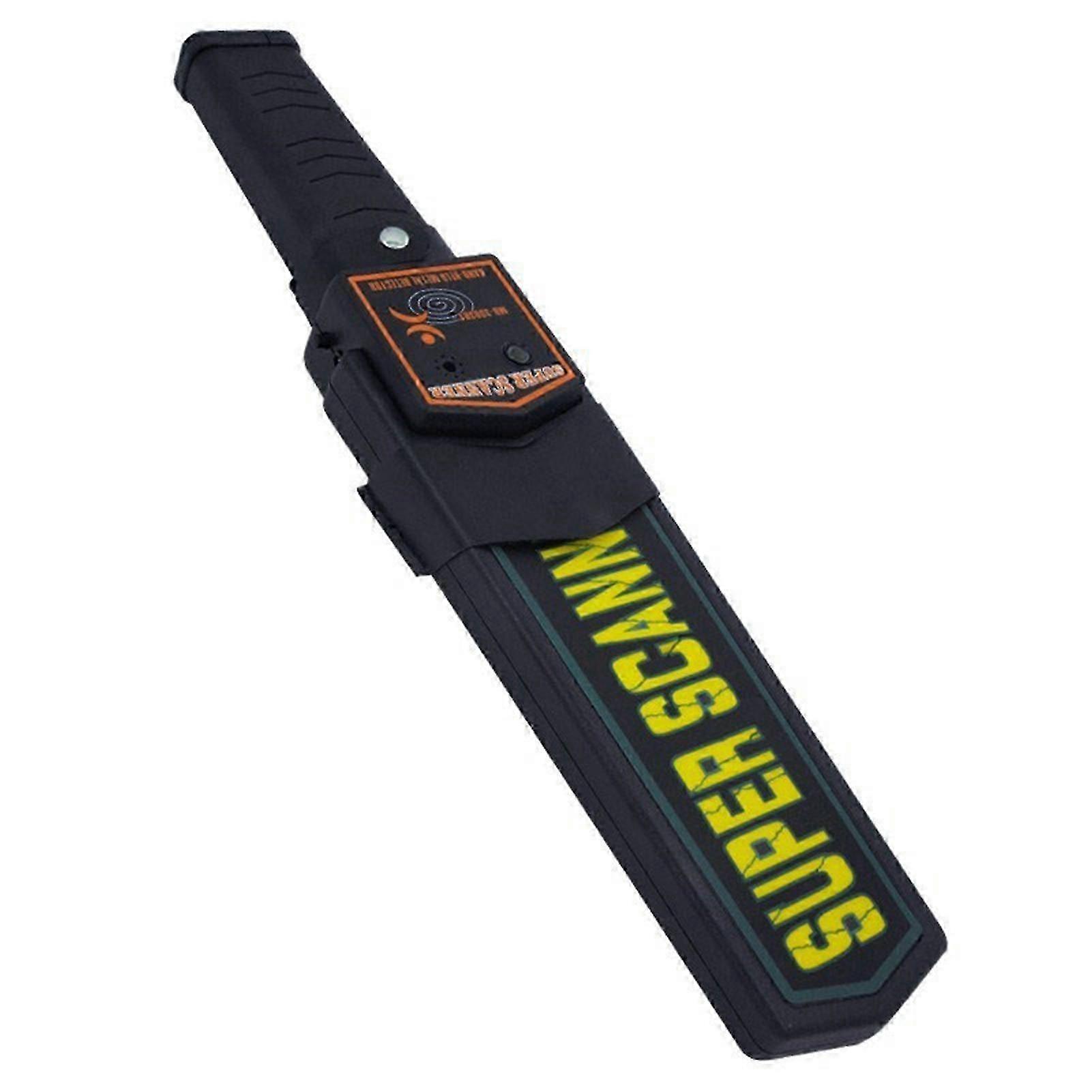 Handheld Metal Detector With Alarm Lamp High Accuracy Metal Scanner For Outdoor Security Check