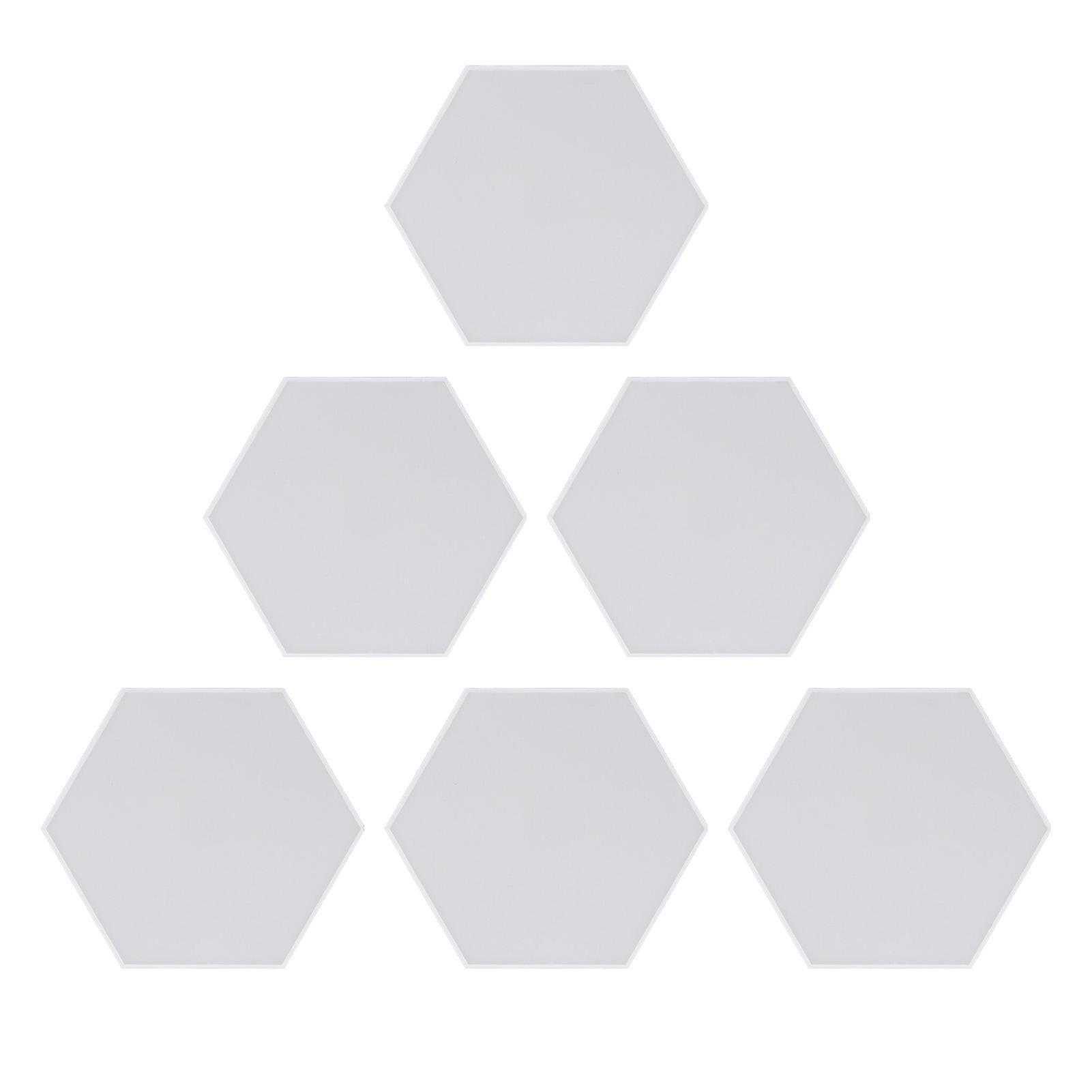 6 Set RGB LED Hex Wall Light Kit 13 Colors 3 Dynamic Modes Remote Control Hex Wall Light USB Powered 