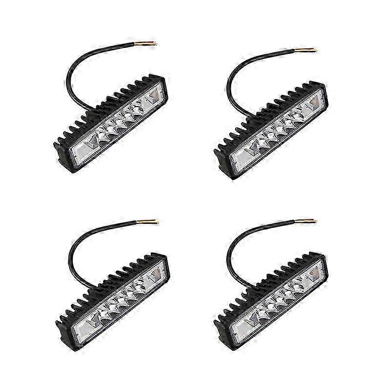 4X 48W Stroboskop Flash Arbeitslicht LED Lichtleiste