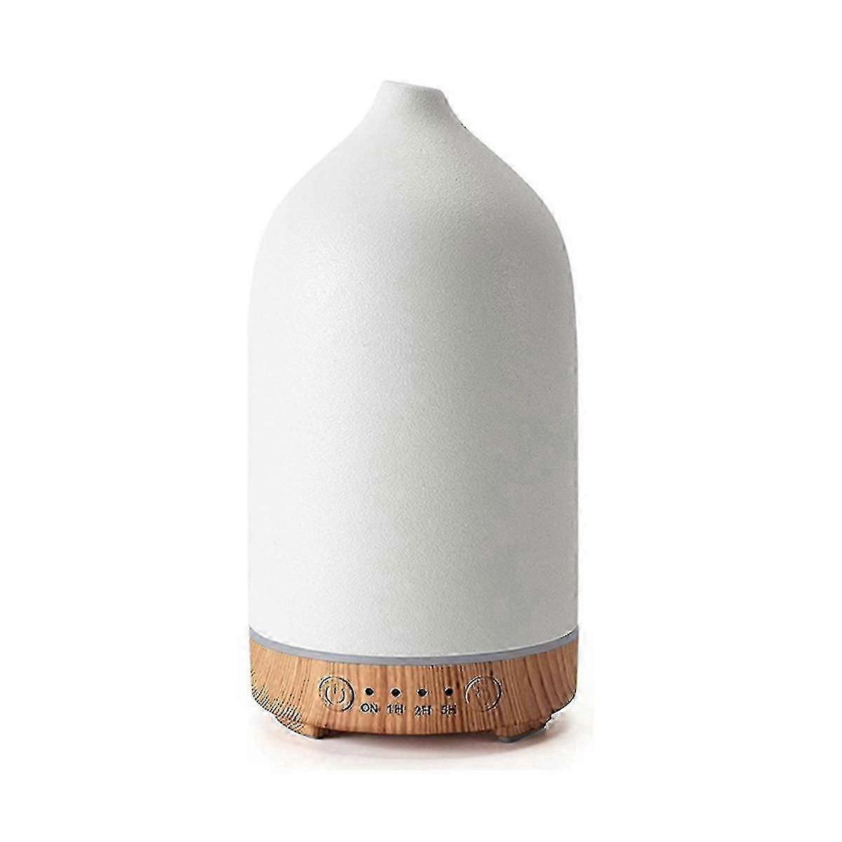 250ml Aromatherapy Essential Oil Diffuser Air Humidifier Cool With 7 Color Led Lights Ceramic Diffu-