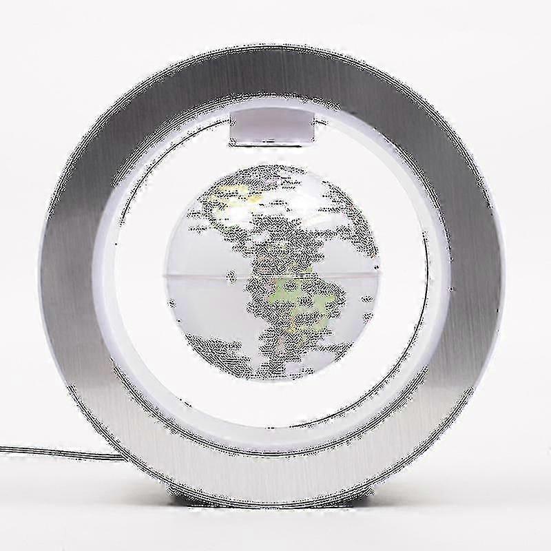 Rund ledet verdenskart Floating Globe Magnetisk Levitasjon Lys Anti Gravity Magic Flere Farger