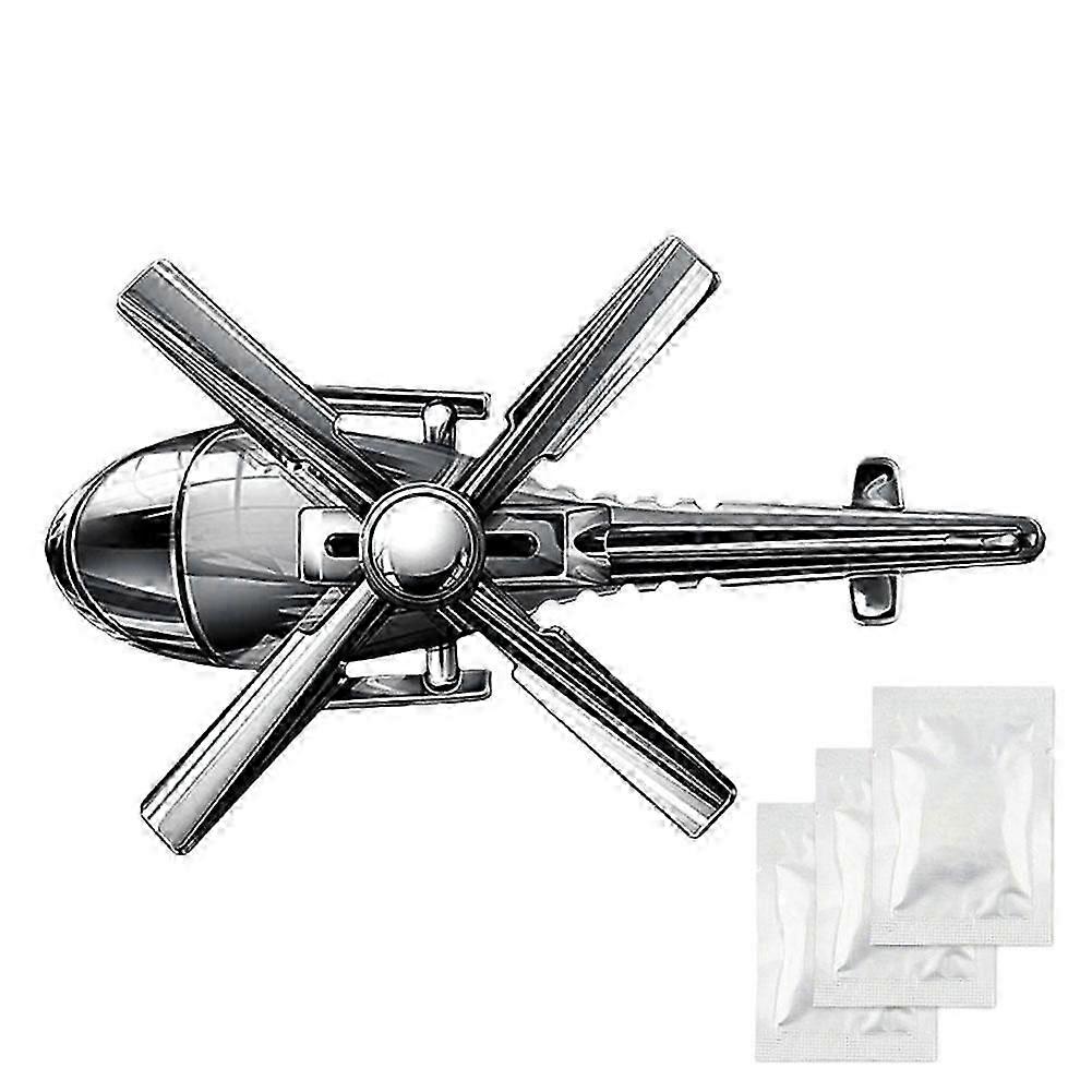 Bil luftfrisker roterende aromaterapi diffusor helikopter modellering indretning