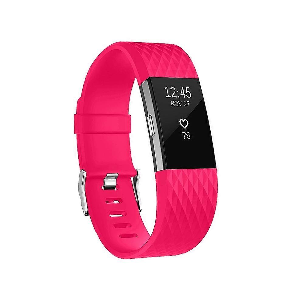 Diamond Pattern Wrist Strap for FITBIT Charge 2,12.5x8.5cm
