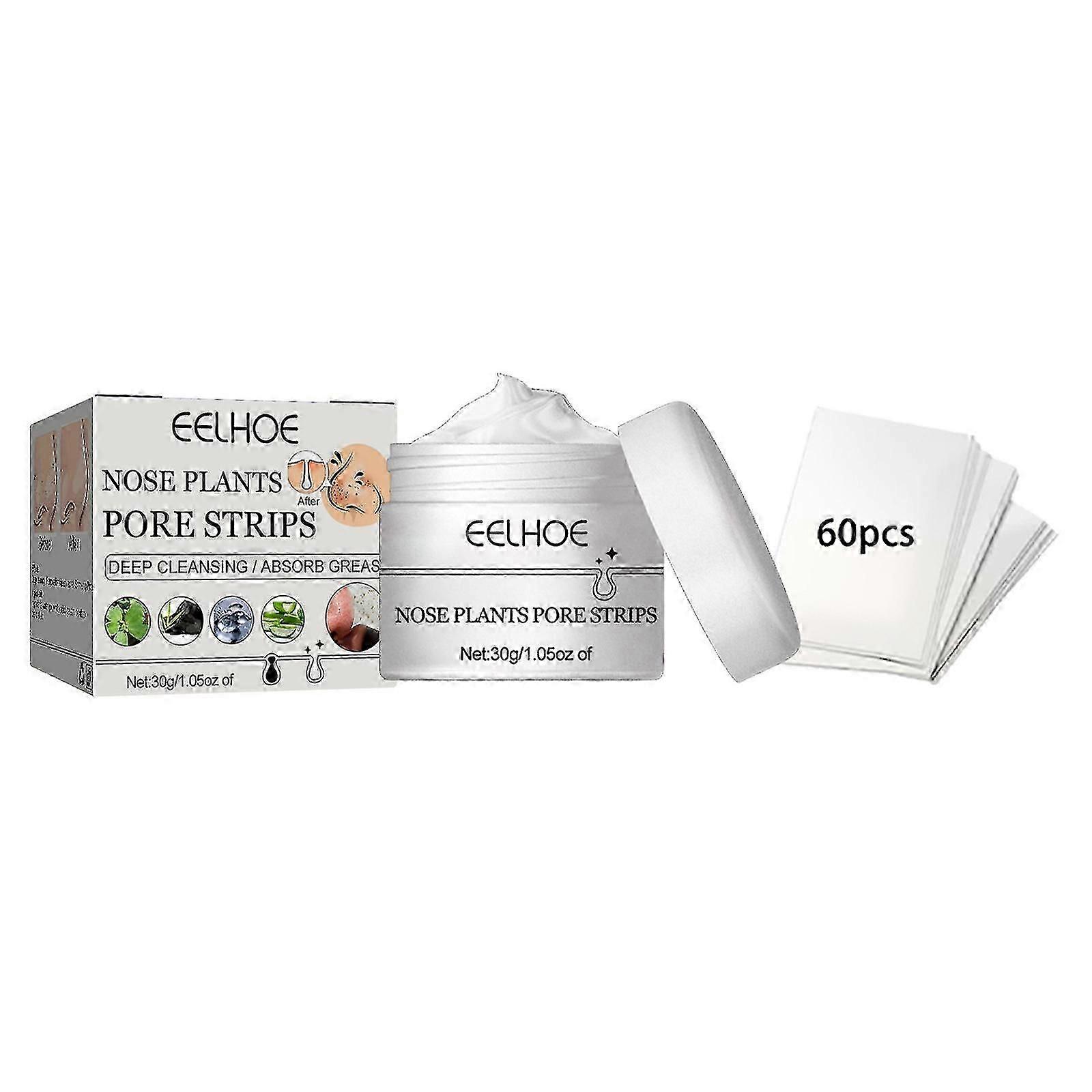 Élimination des points noirs Nez Autocollant Nettoyer les pores Acné Points noirs T Zone Soins Rétrécir Pores Nez Autocollant Str