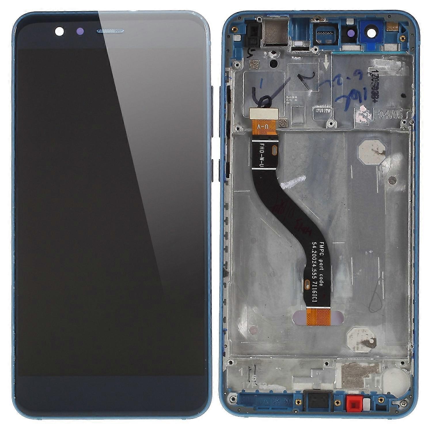 For Huawei P10 Lite Grade C LCD Screen and Digitizer Assembly+Frame Replacement Part (without Logo)