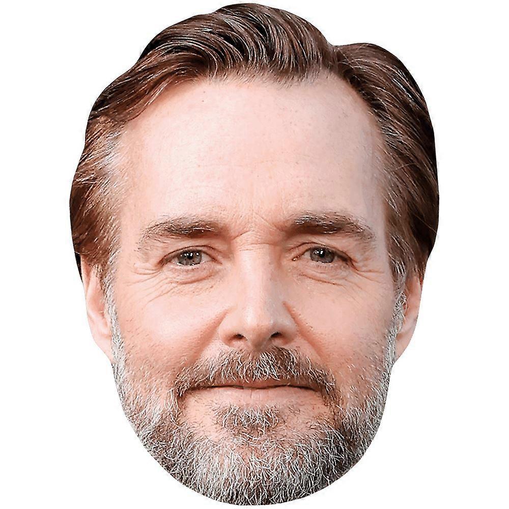 Will Forte (Beard) Big Head. Larger than life mask.