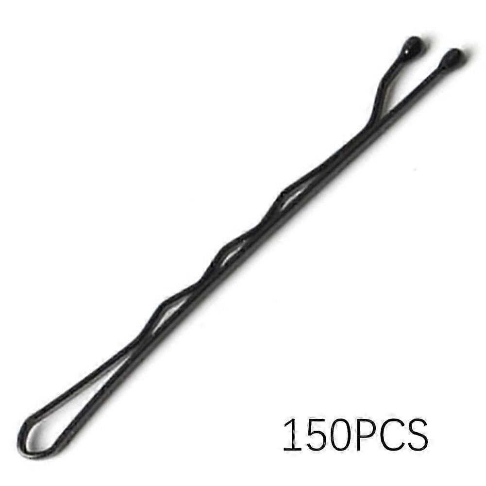 150pcs Simple Wired Hair Pin Reusable DIY Hair Styling Tool for Salon