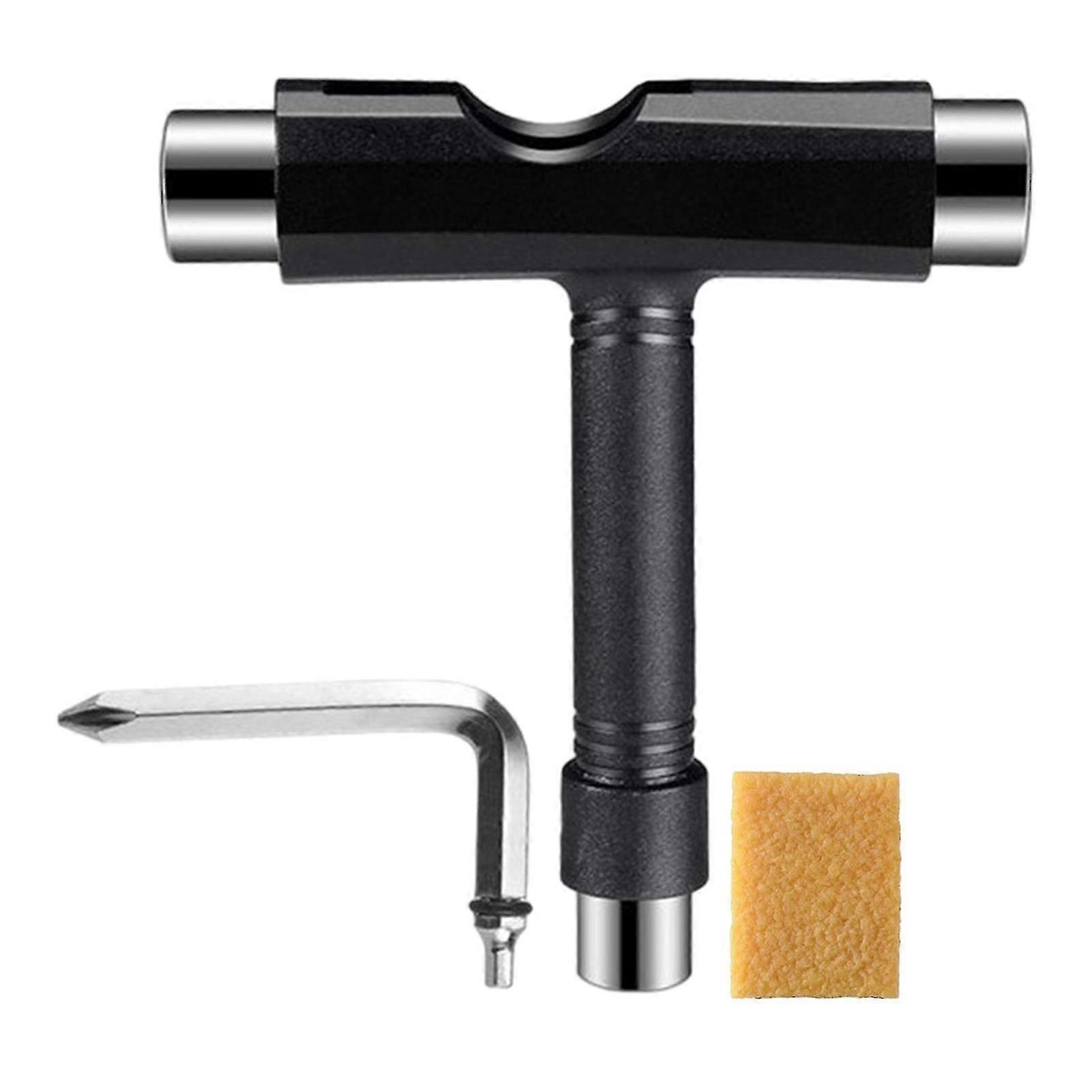 Skateboard Tool Durable T Shape Sturdy Practical All In One Repairing Hardware