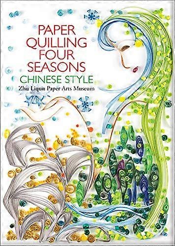 Papper Quilling Four Seasons kinesisk stil