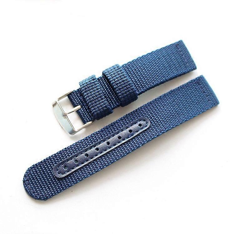 Blått natoband i två delar