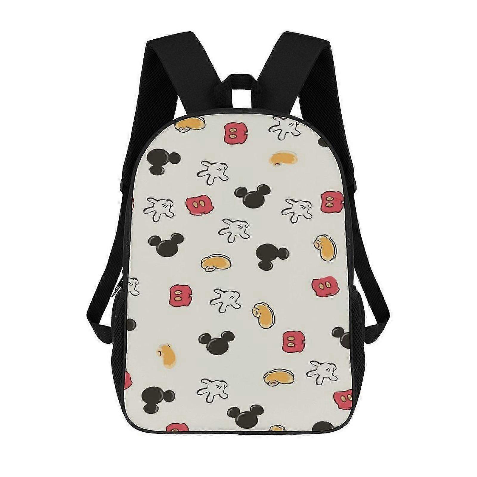 d662 Mickey Mouse Backpack Shoulders DaypackBag Work Travel Classic Unisex Backpack iii662