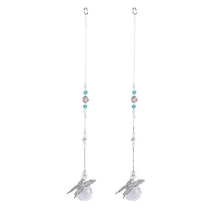 2pcs Crystal Hanging Decor