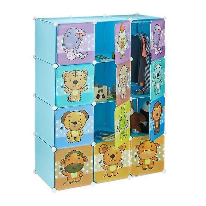 Shelf for children's room with motifs