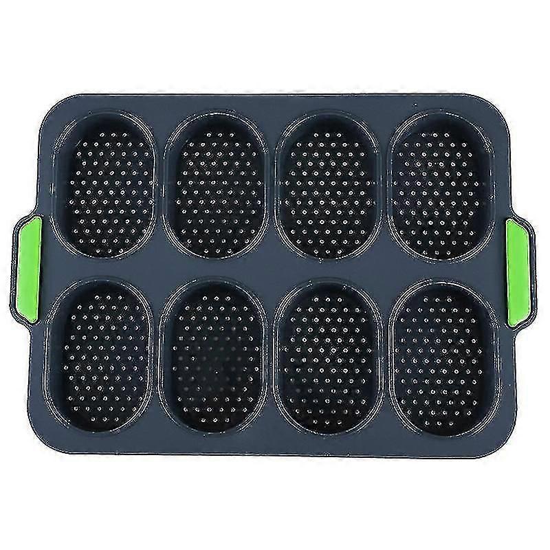 Mini Baguette Baking Tray 11 X 9.5&quot; Non-stick Perforated Pan Bread Crisping Tray Universal Silicone Bread Baking Mold