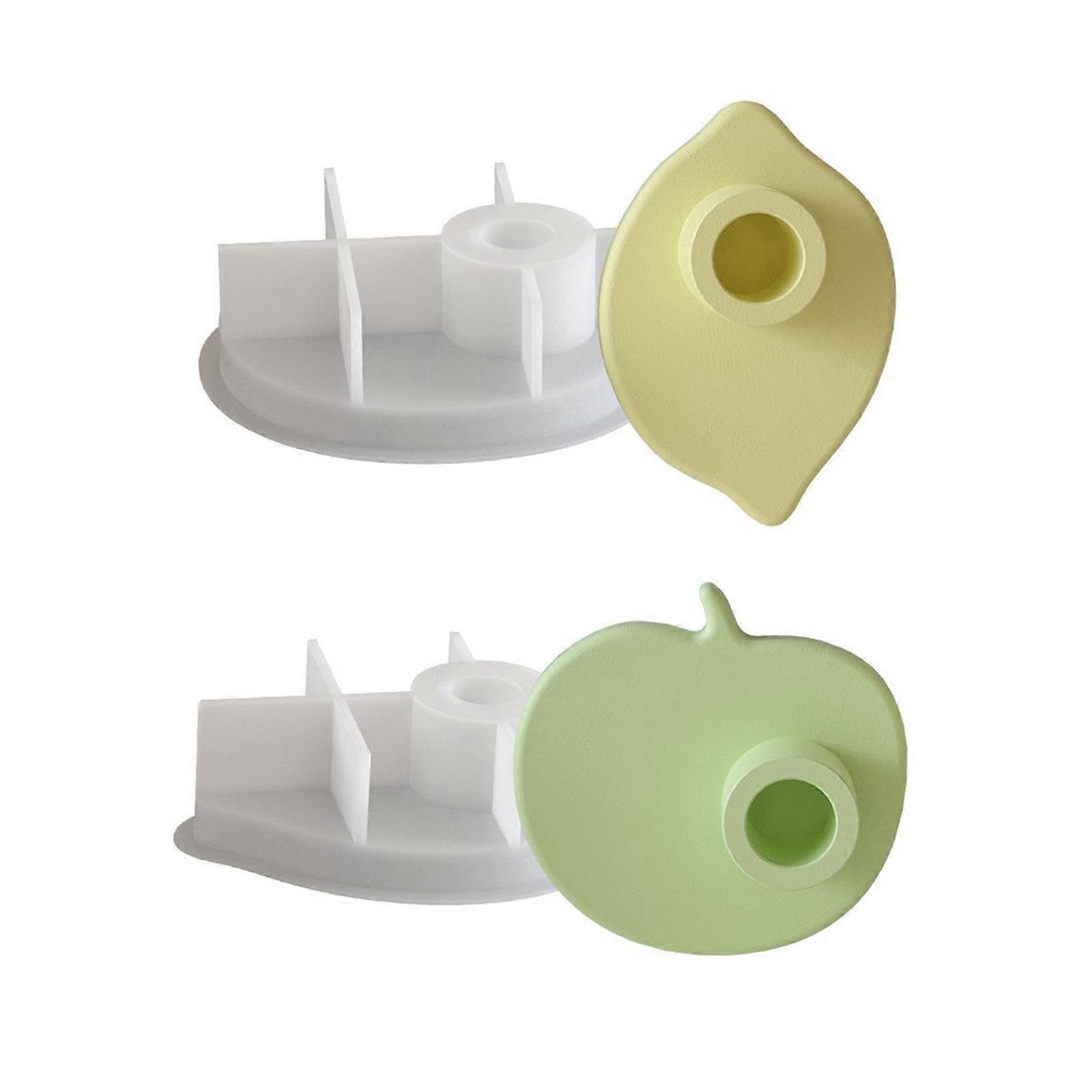Silicone Crafting Mold Fruit Shape Distinctive Candle Holders Moulds Silicone Texture Suitable for Hand-Making Present