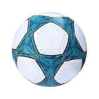 Traditional Size 5 Soft-Touch PVC Football Soccer Balls Size 5 for Kids Adults Training Competition Entertainment Game  Yellow
