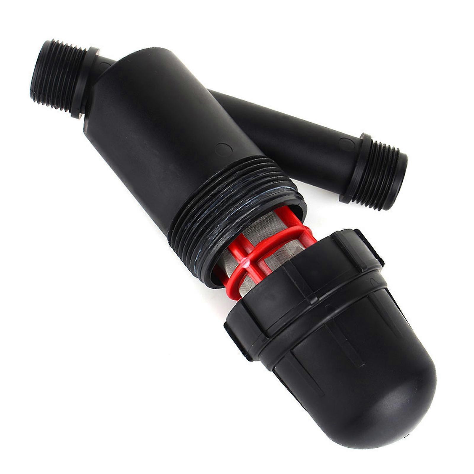 3/4" Black Screen Filter Mesh for Drip Irrigation, 20x13x6.5cm