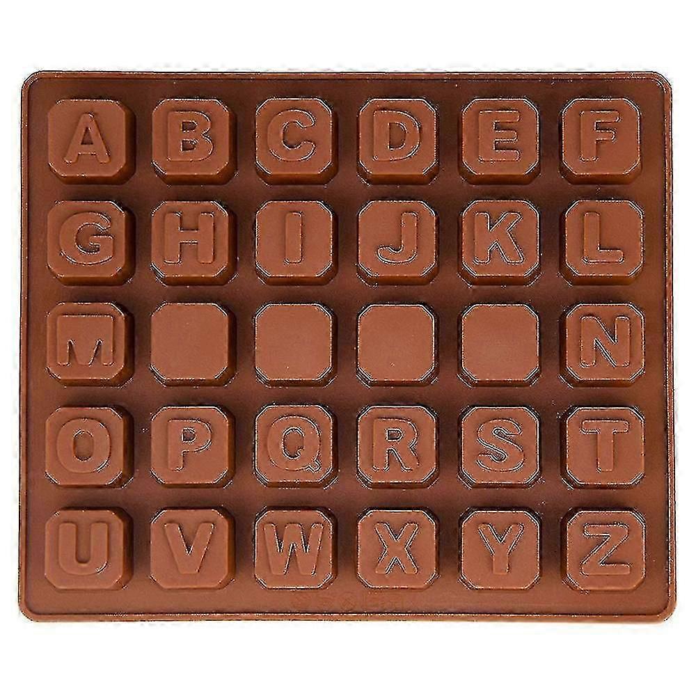 Alphabet Silicone Mold Praline Mold