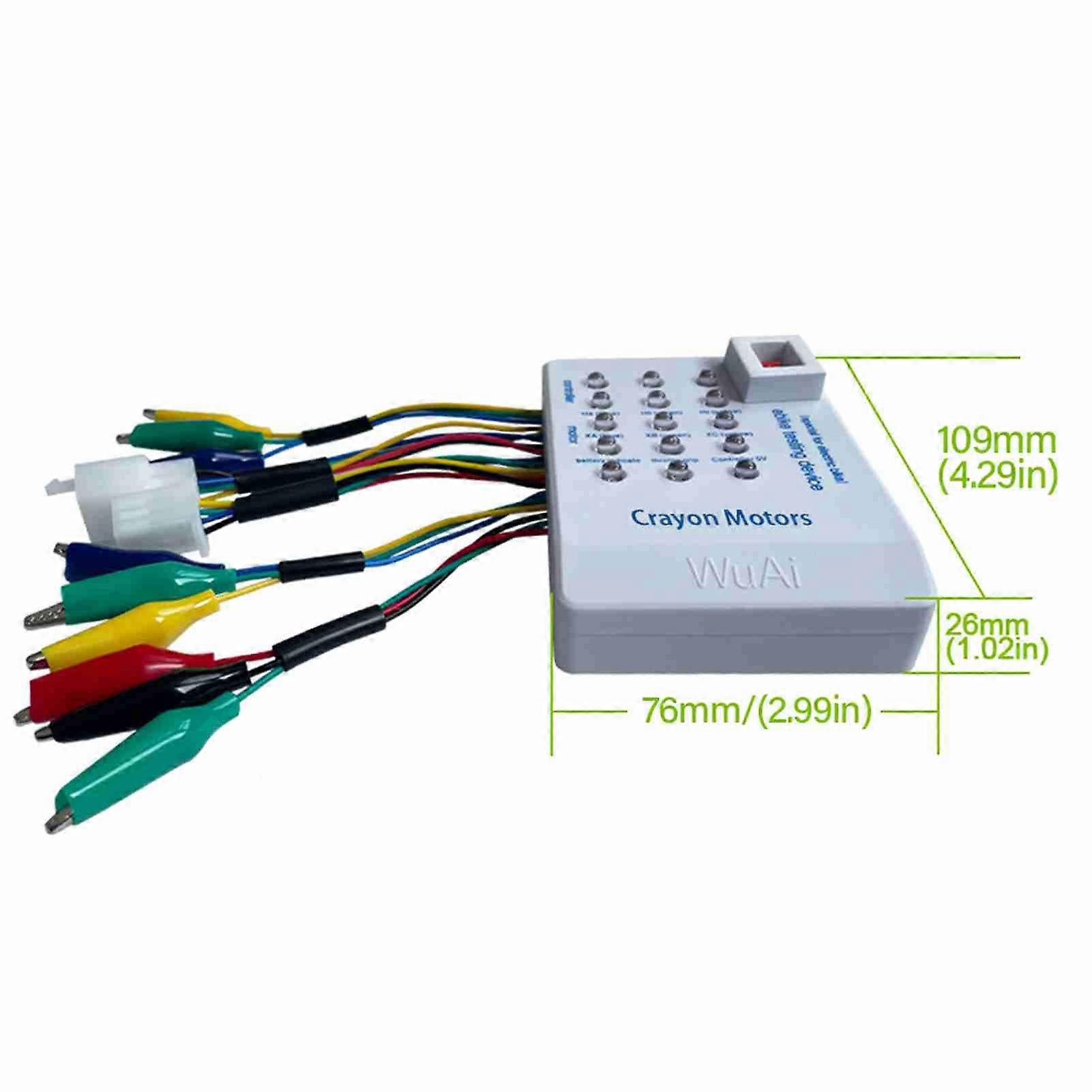 Electric Vehicle Controller Tester Car Repairing Battery Tester Multifunctional Electric Vehicle Rotating Brake Handle Tester Hall Tester English