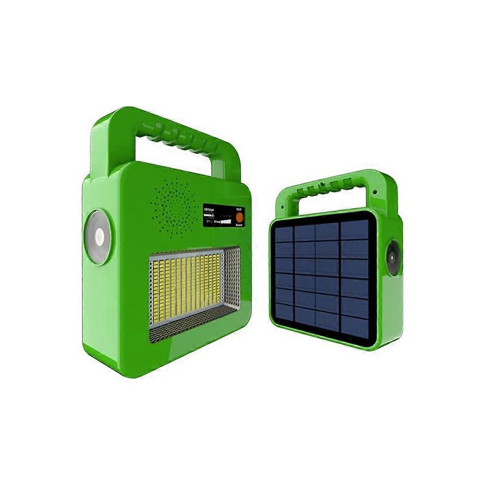 Rechargeable LED Solar and USB Flashlight for Hiking, Camping, Emergency Power Outages, Waterproof Design, Brightness Adjustable