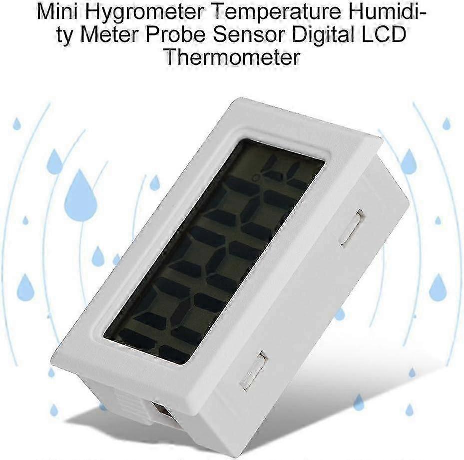 LCD digital thermometer, mini LCD digital thermometer with temperature sensor