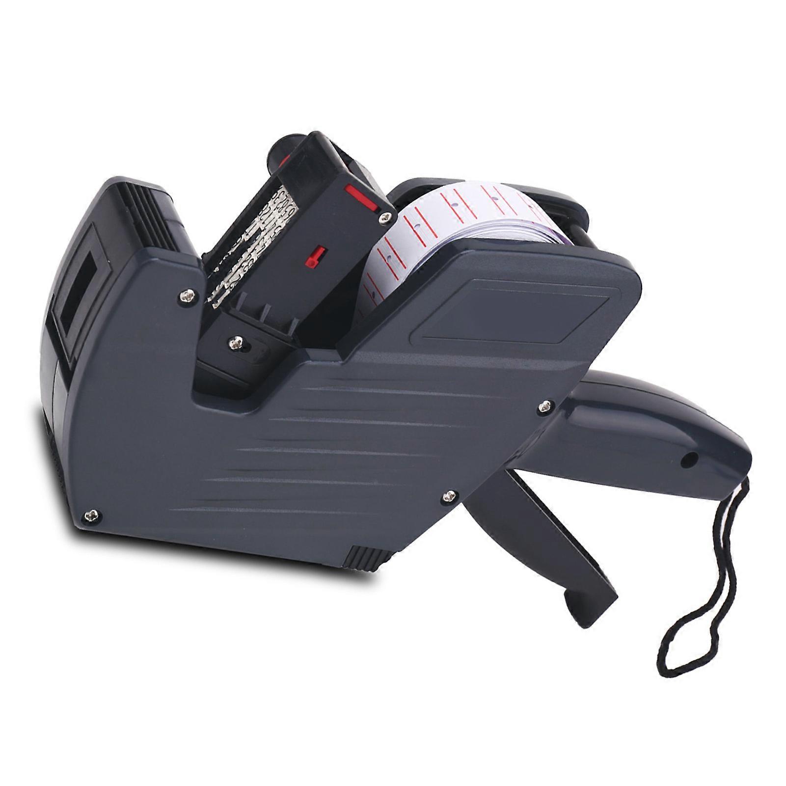 Price Tag Gun Single Line 8 Digits Tagging Gun Label Maker Portable Coding Machine for Supermarket and Shop