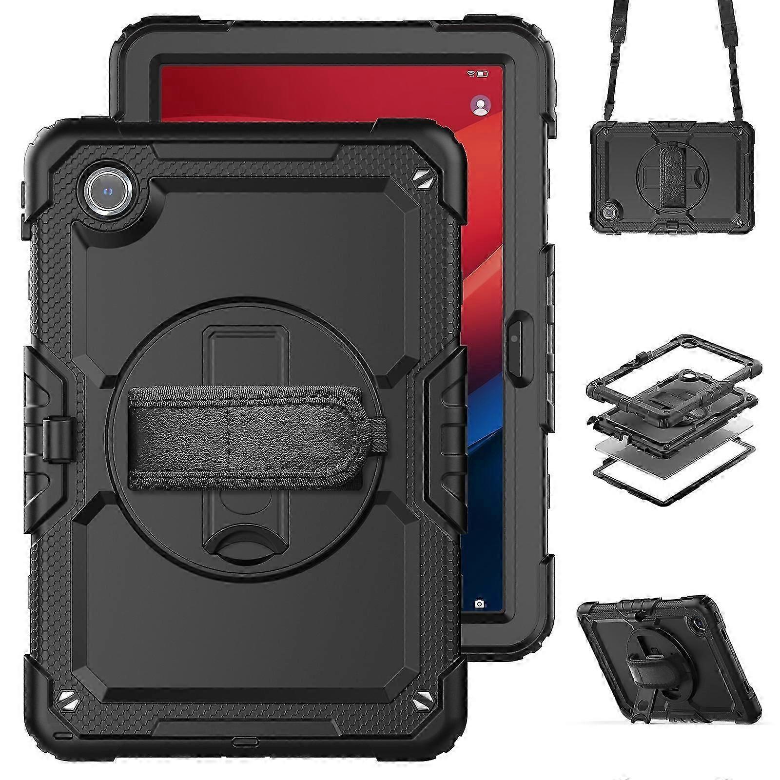 Custodia per tablet PC ibrida in silicone con tracolla per Lenovo Tab M11 / Xiaoxin Pad 2024