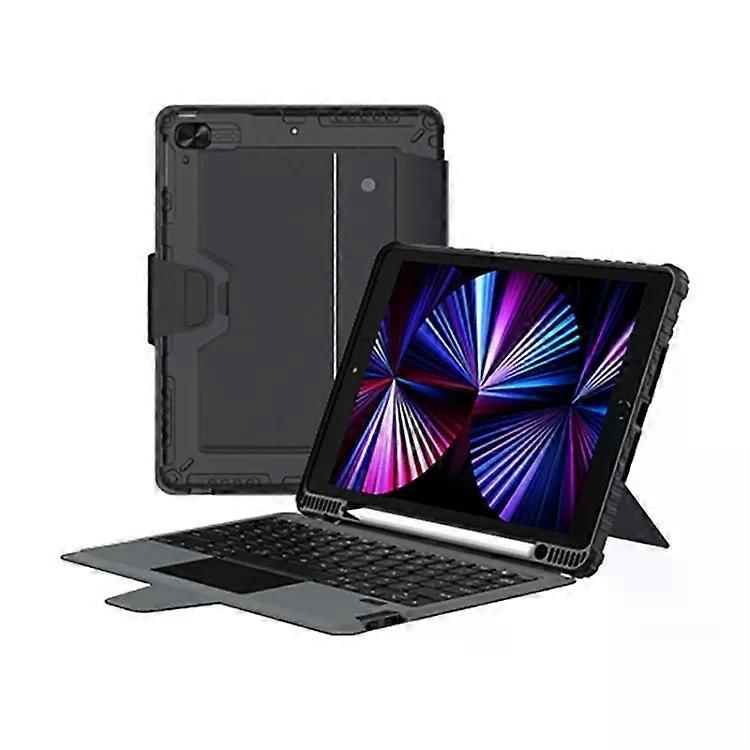 iPad 10.2 Keyboard Case-Nillkin Bumper Combo with 6 Row Keys (2019/2021)