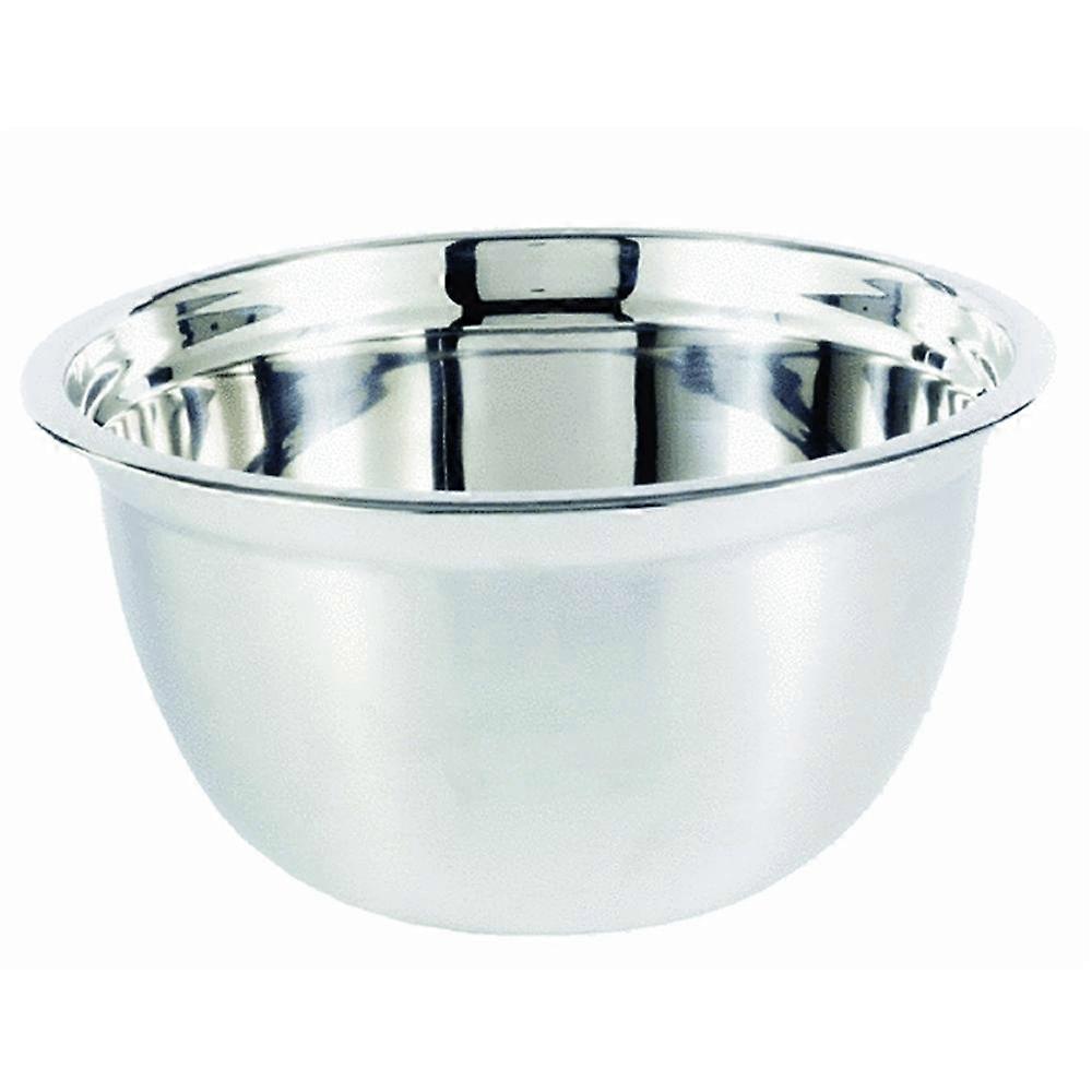 Mixing Bowl Kitchen Set - Stainless Steel, Non-Slip Base, Dishwasher Safe, 5-Quart Size for Cooking and Baking