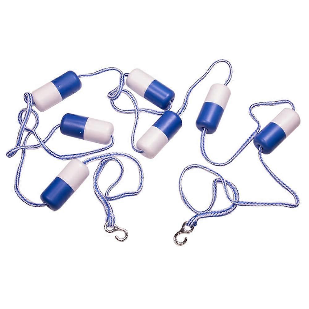 Swimming Pool Float Kit Rope and Ring Divider For 24 Ft Wide Above Ground Pools