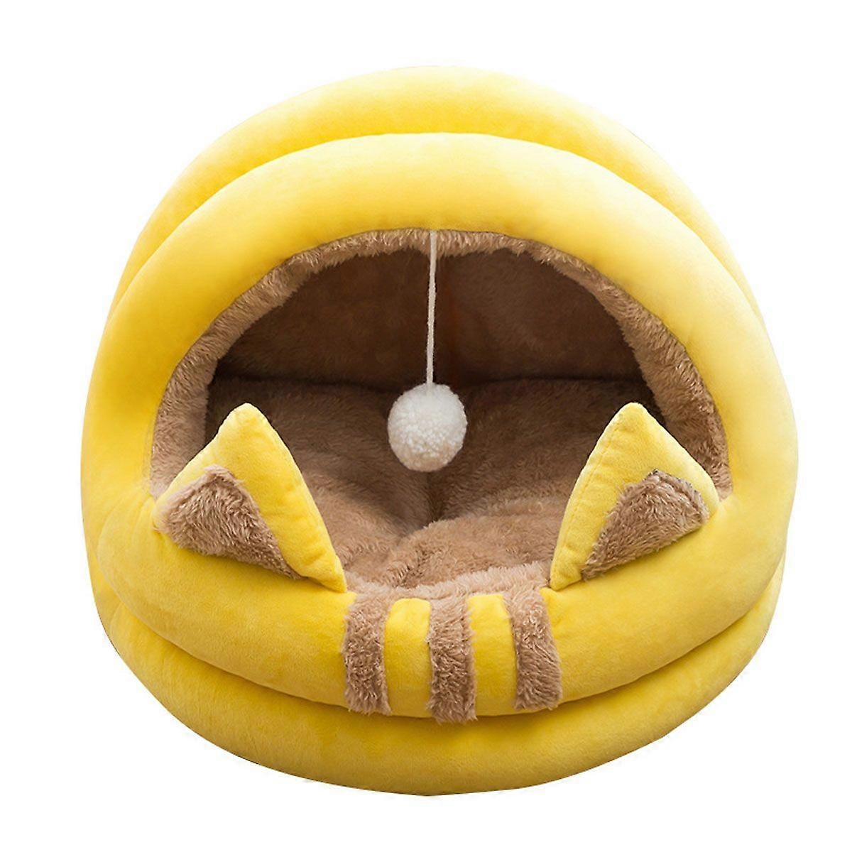 Machine Washable Cat Bed for Indoor Cats and Small Dogs