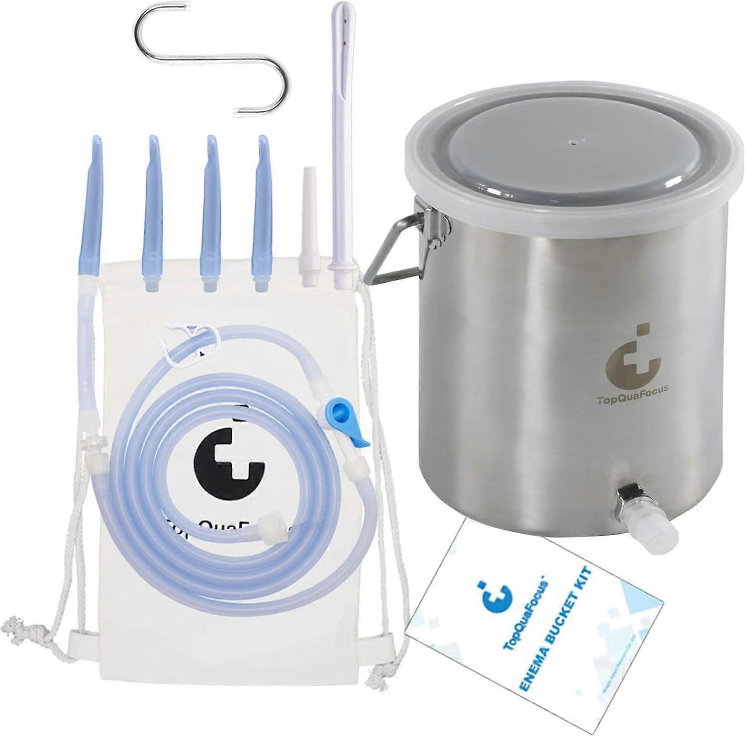 High quality brand new Enema Bucket Non Toxic 2 Quart Capacity Enema Kit for
