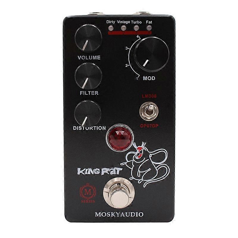 RAT Guitar Effects Pedal Distortion True Bypass Circuit Guitar Processor Zubehör
