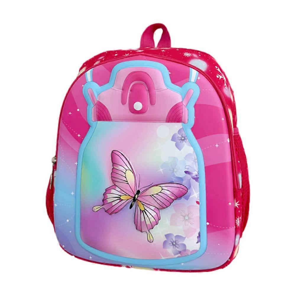 Boys And Girls Cartoon Printed Kids Backpack Large Capacity Double Shoulder Bag for Nursery Aged