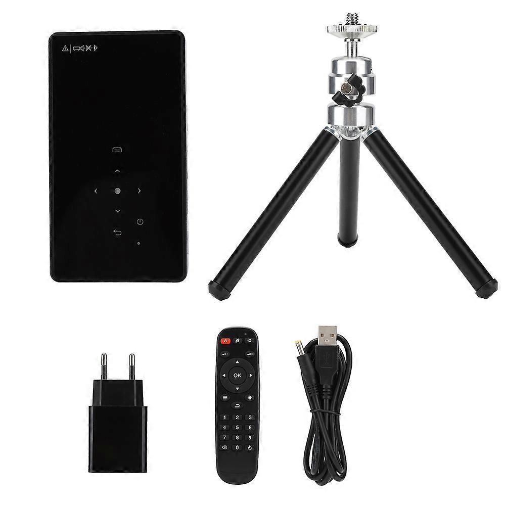 P8 Smart Portable Mini Projector Home WIFI Projector for Android 100-240V EU