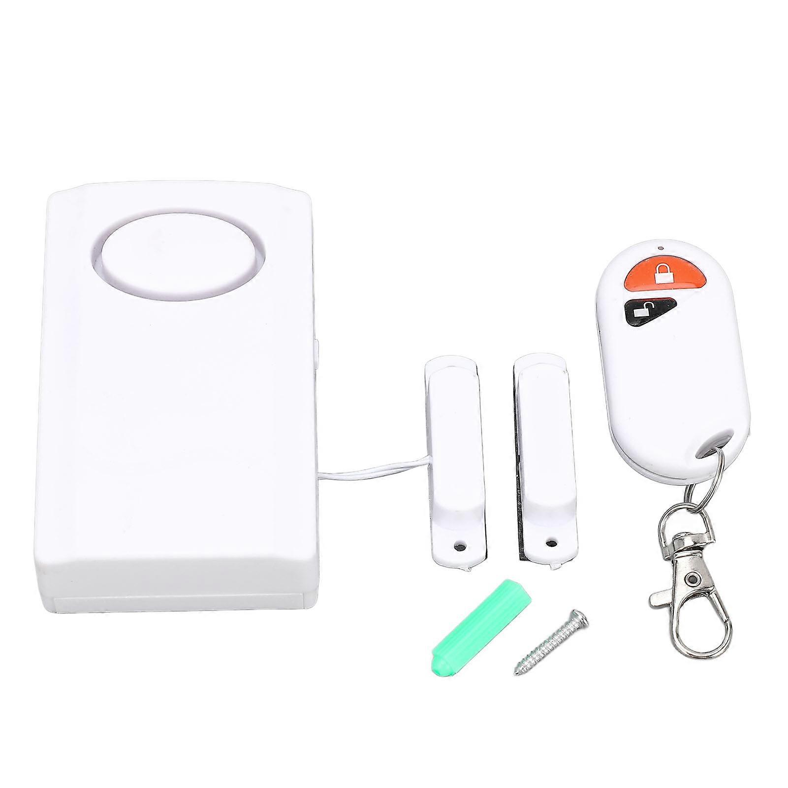 Wireless Remote Door & Window Alarm - 120dB Alert, Easy Install, Long Range Control