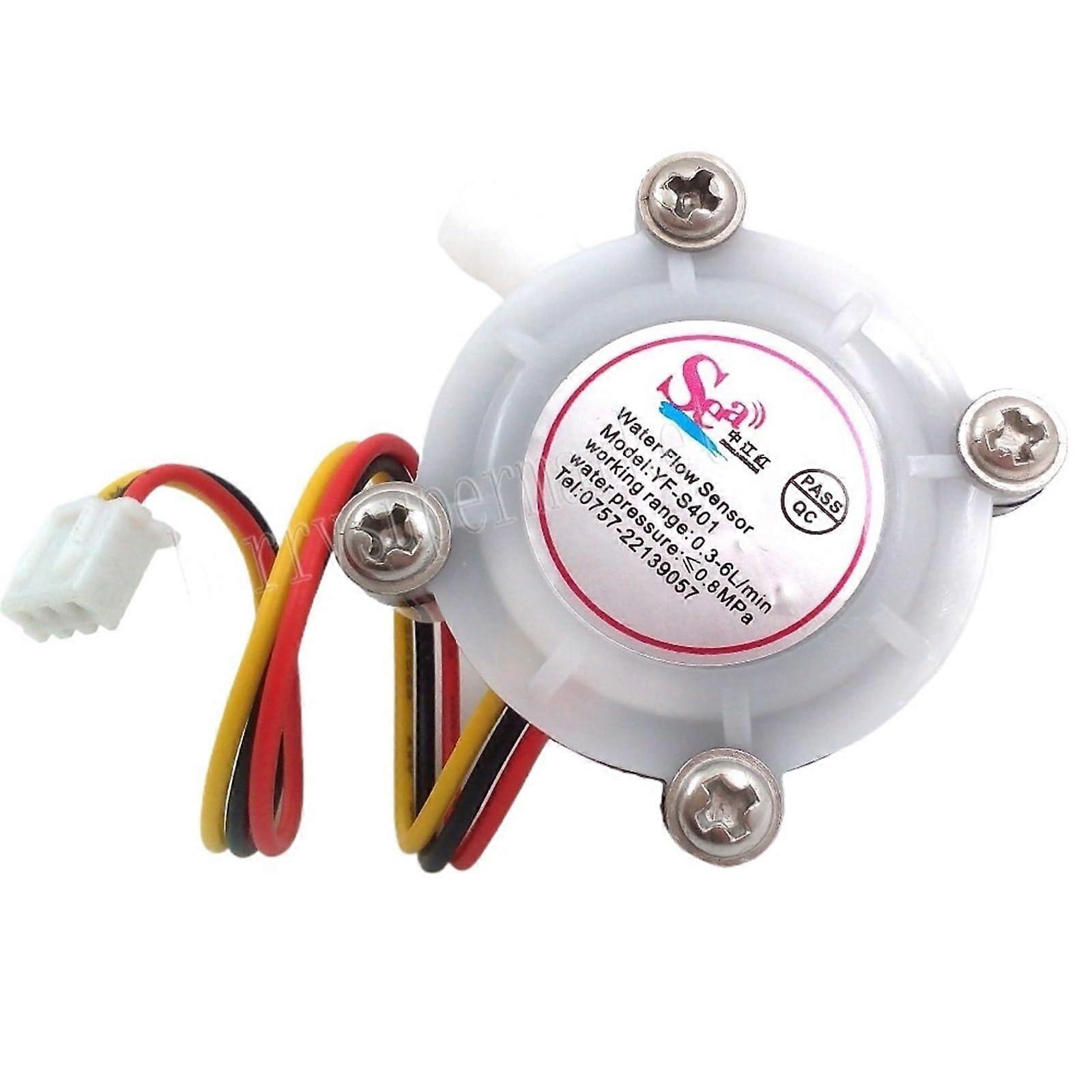 Flow Sensor Switch Meter Counter for Liquid 0.36L/min G1/4