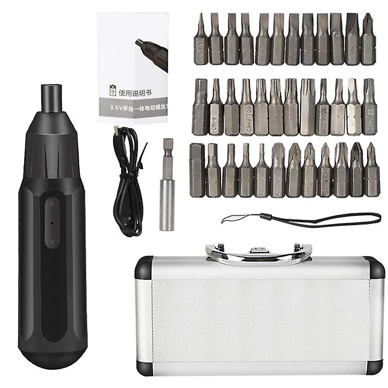 3.6V Electric Screwdriver Usb Rechargeable Automatic Screwdriver Hand Drill Multi-function Electric Batch Tool