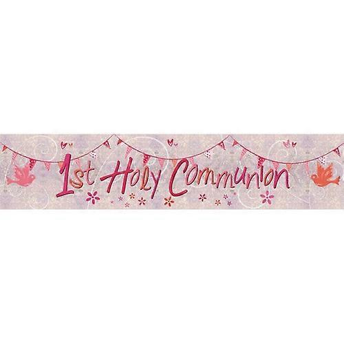 Amscan ensimmäinen Pyhä Ehtoliitto folio Banner