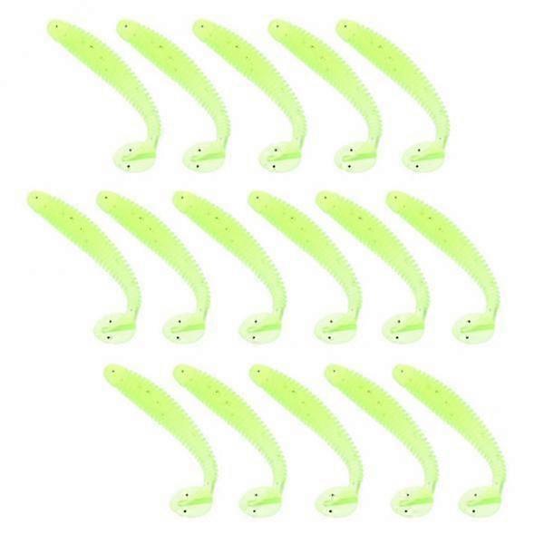 2x 16 Adet/Çanta 0.7g Yumuşak Balıkçılık Yemleri 5cm Silikon Yemler T Kuyruk Kolay Parlatıcı