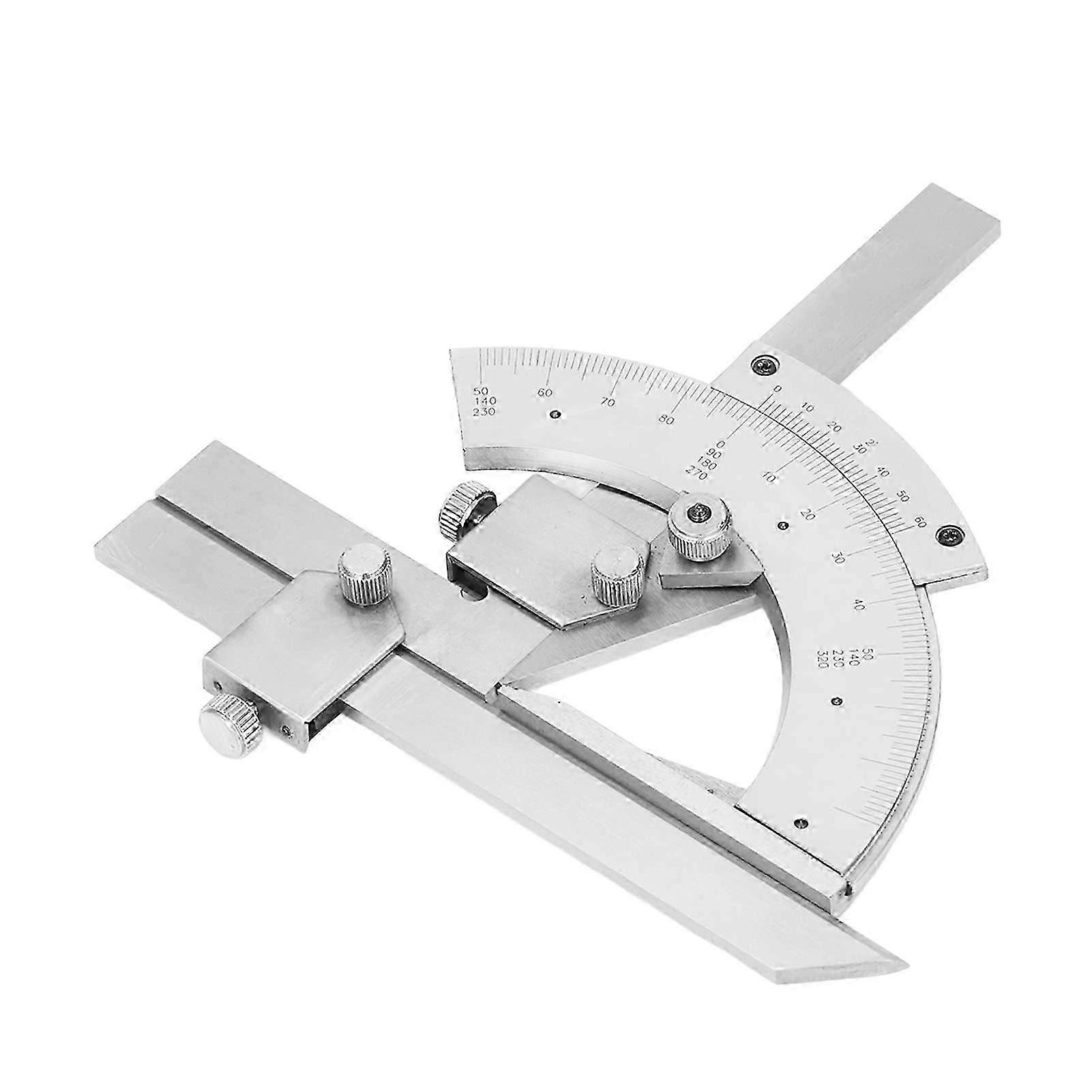 Vernier μοιρογνωμόνιο λοξότμησης, ανιχνευτής γωνίας ανοξείδωτου και χάλυβα άνθρακα 0?320 γενικής χρήσης