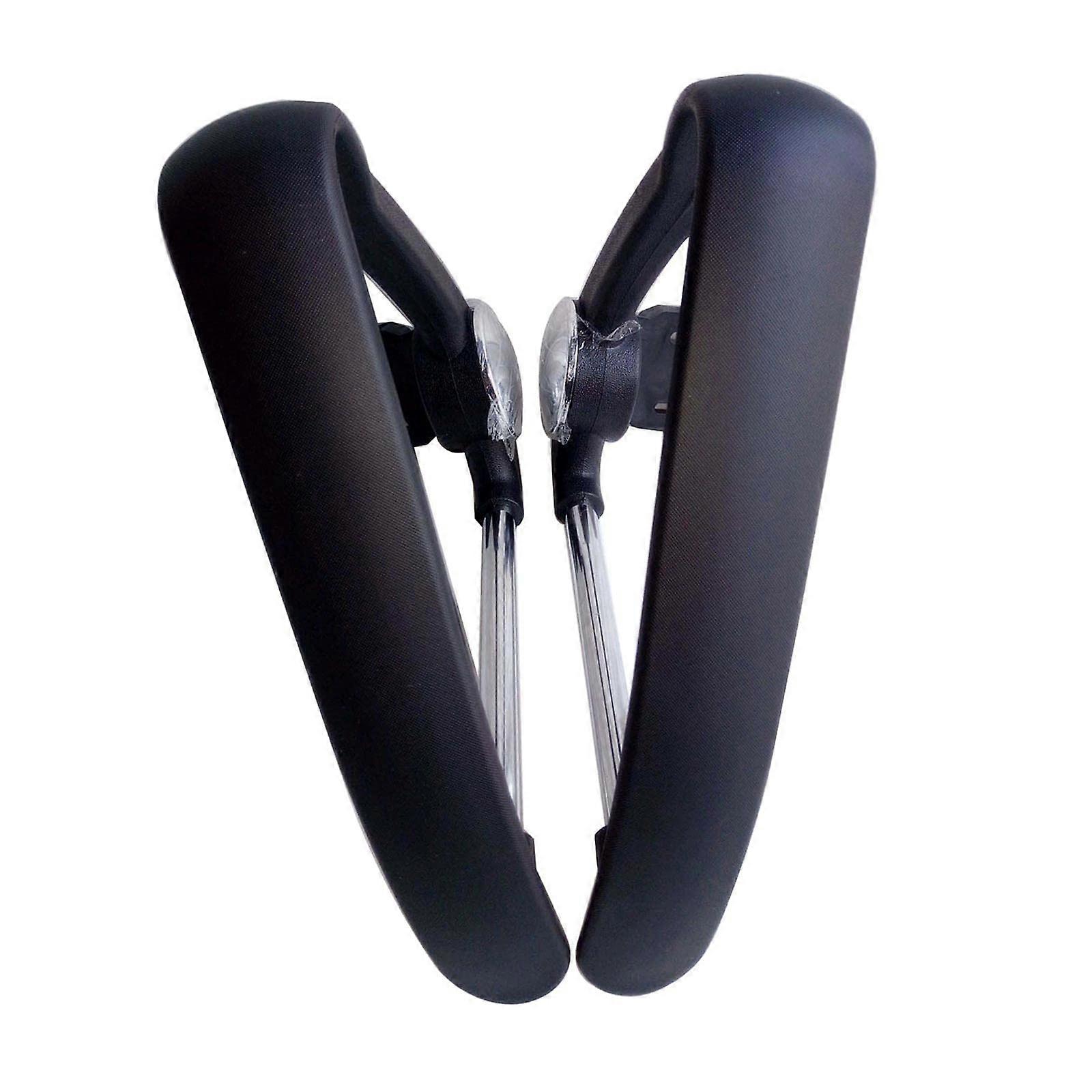 Ergonomic Armrest Replacement for Office and Gaming Chairs, 32cm x 34cm, Black, Compatible with Most Models