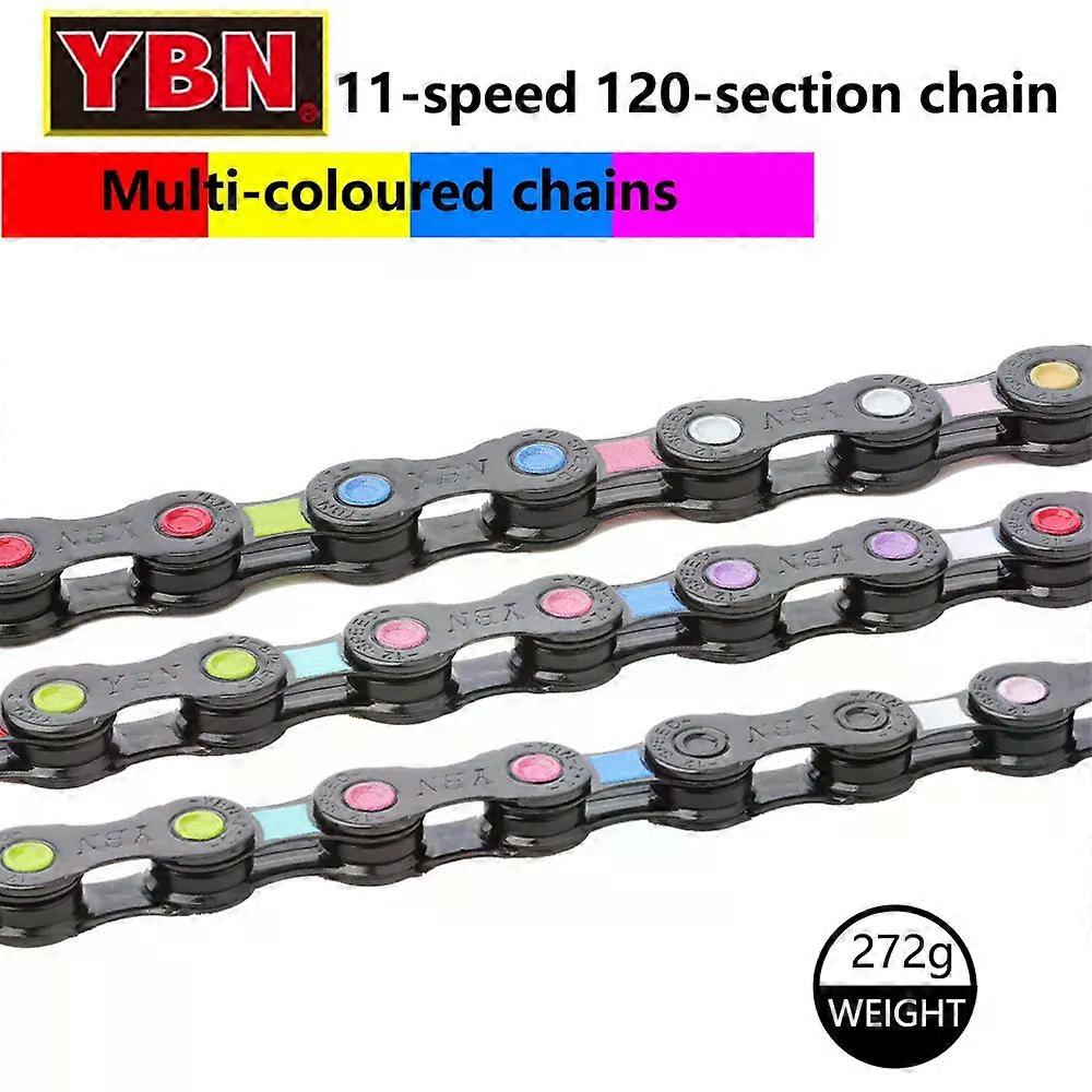 con Bike Chain 11 12 Speed MTB Road Bicycle Chains Candy Colored Chain For System