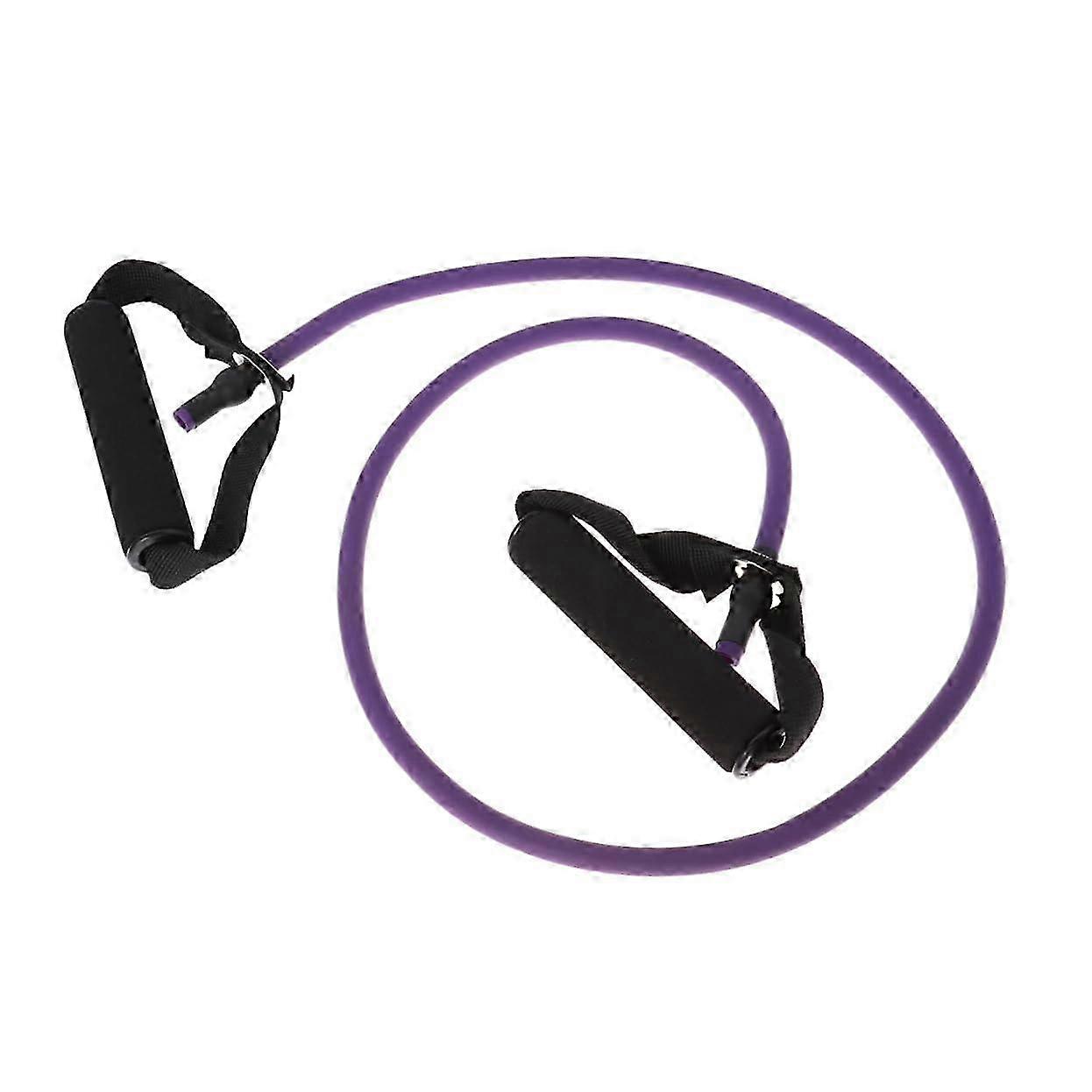 ヨガ、ジム、自宅でのワークアウト用のハンドル付き2ピースレジスタンスバンド